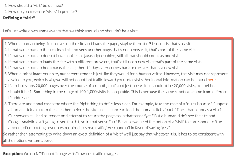 WPEngine pricing policy