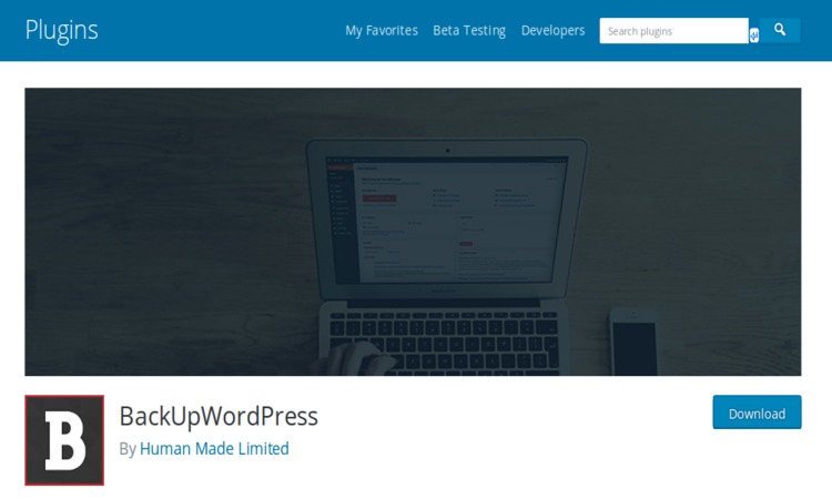 BackUpWordPress Plugin