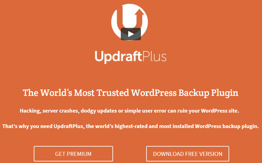 UpdraftPlus Best WordPress Backup Plugin