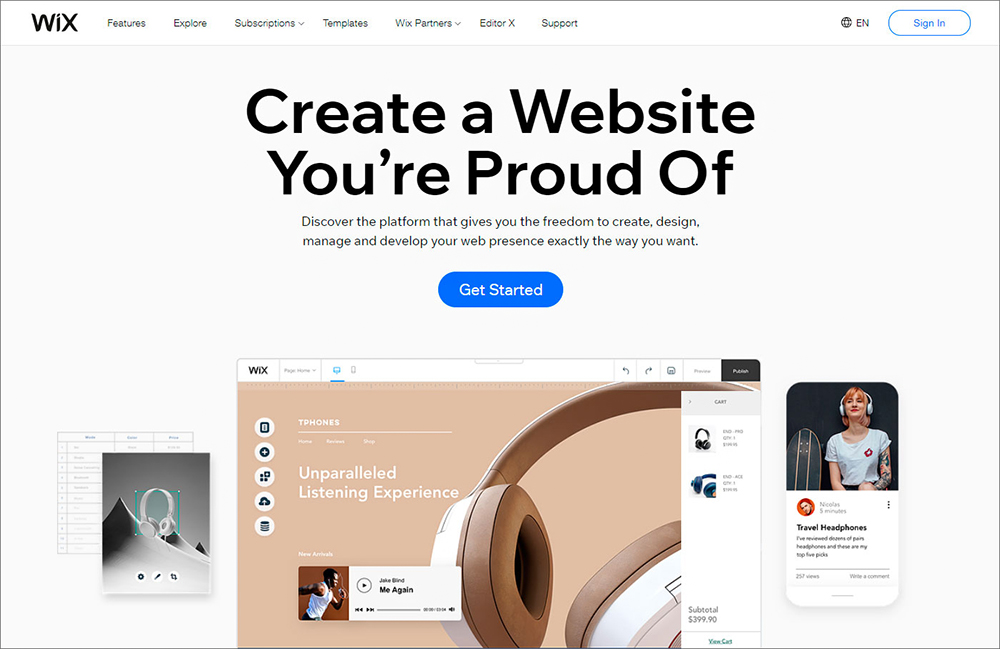 Wix Website Builder