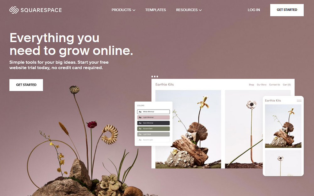Squarespace Website Builder